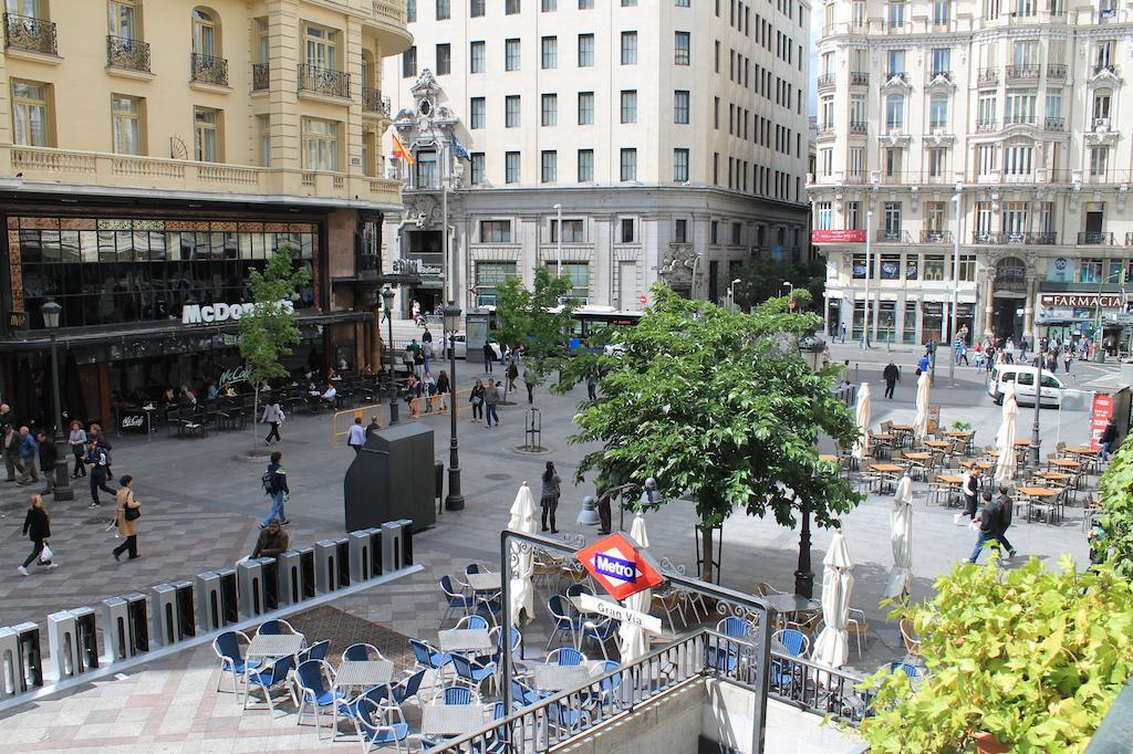 Gran Via Sol Apartamentos Madrid Rum bild